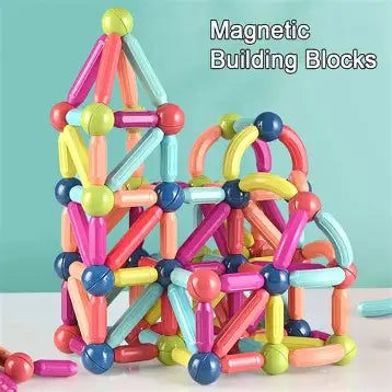 Magnetic Building Blocks – Fun & Educational Toy for Kids