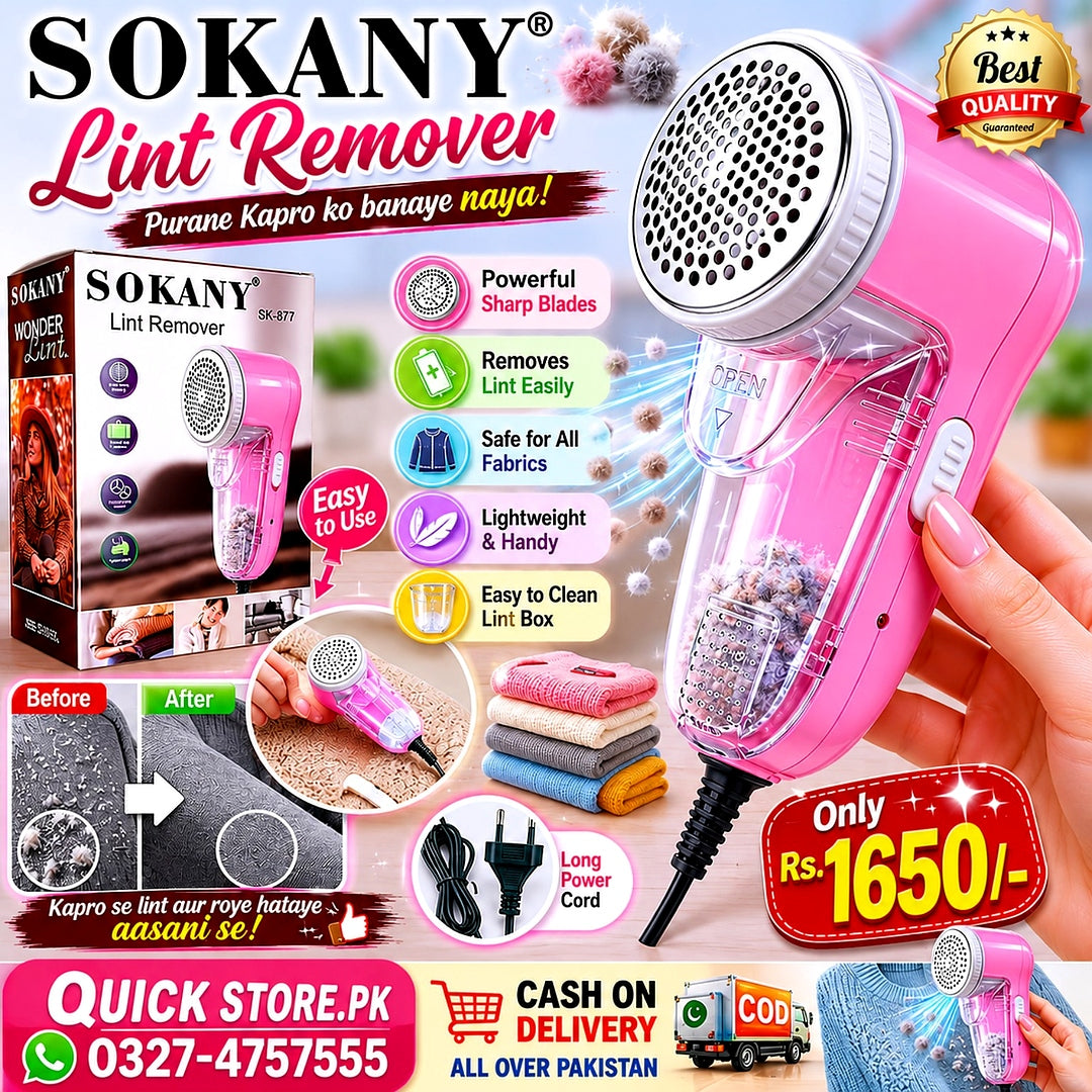 ✨Sokany Electric Clothes Lint Remover✨