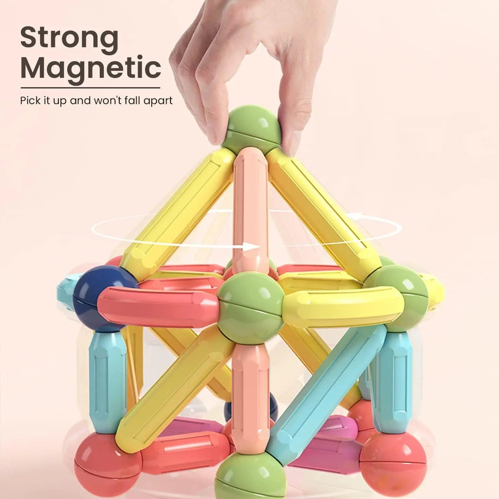 Magnetic Building Blocks – Fun & Educational Toy for Kids